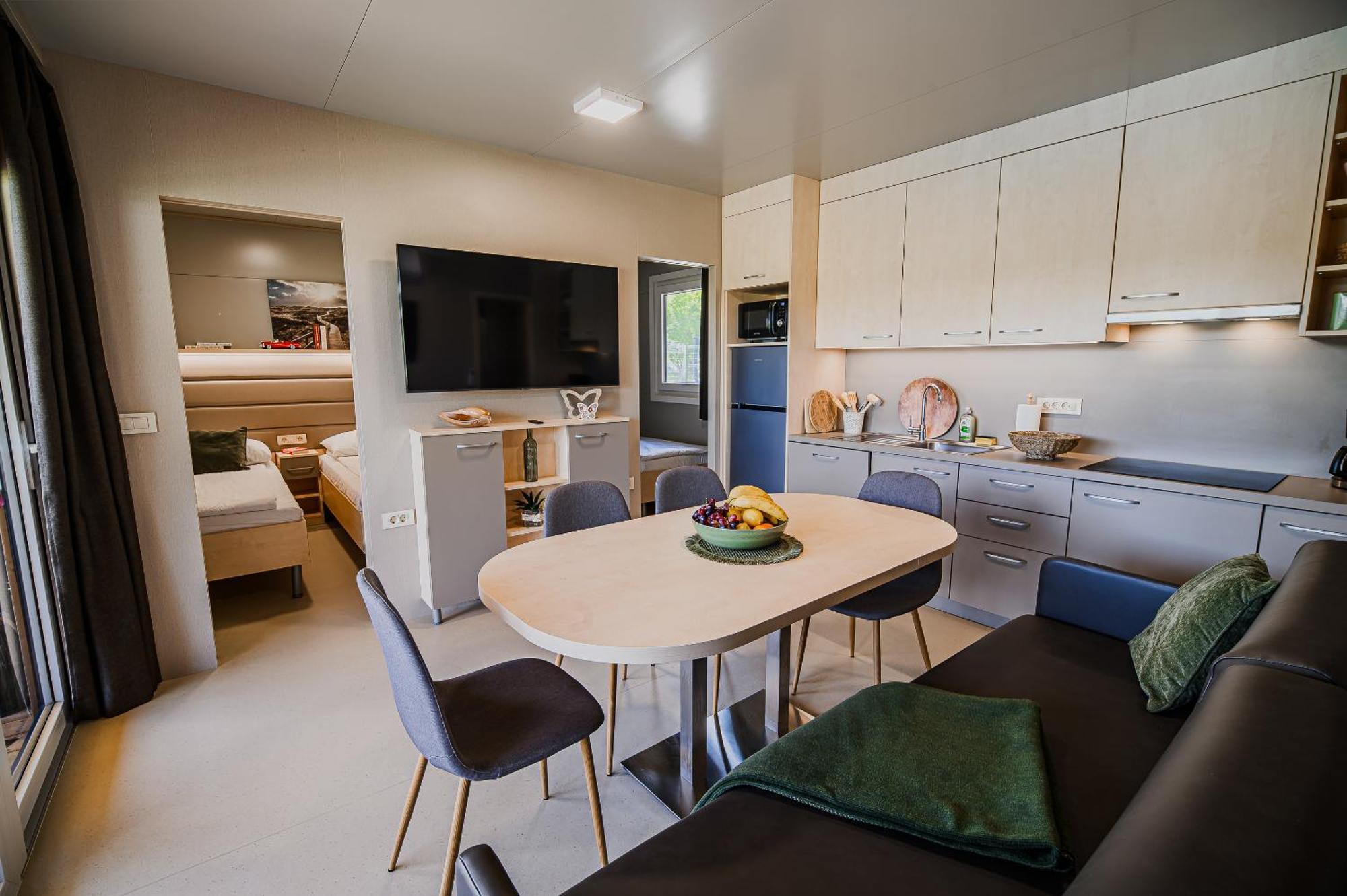 Deluxe View Mobile Homes With Thermal Riviera Tickets Hébergement de vacances *